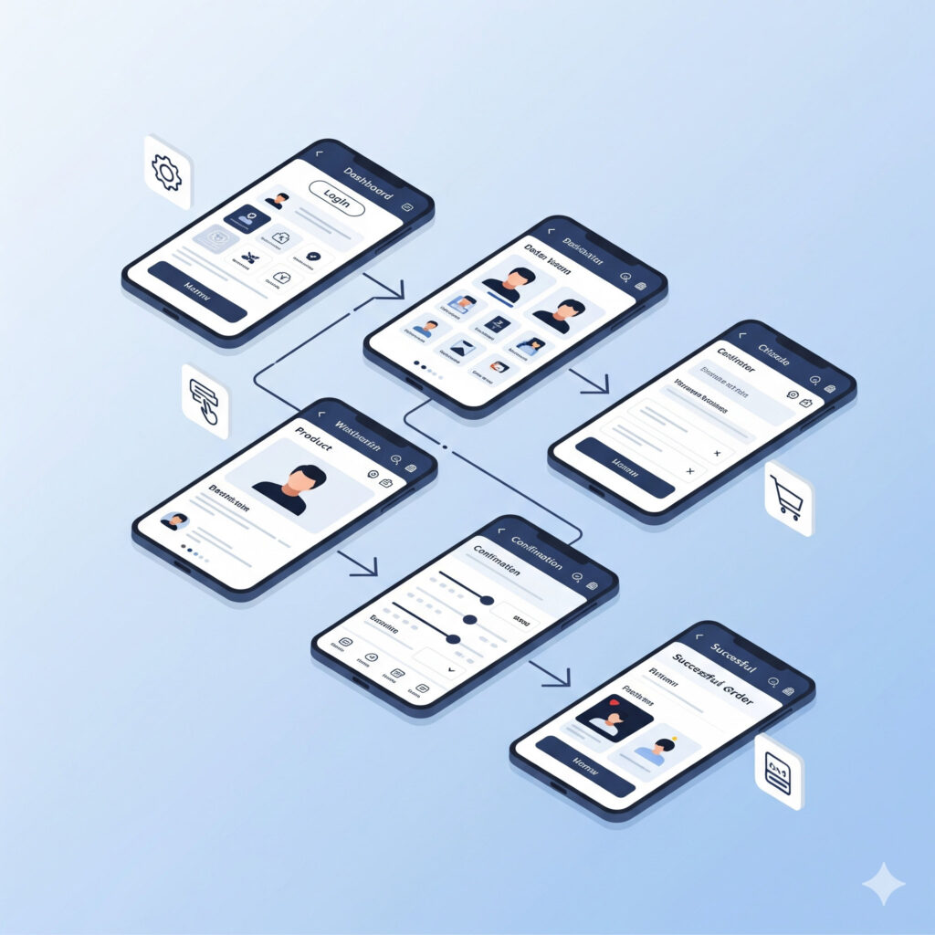Refonte de site web 1 UX Flow Refonte de site web 1 UX Flow